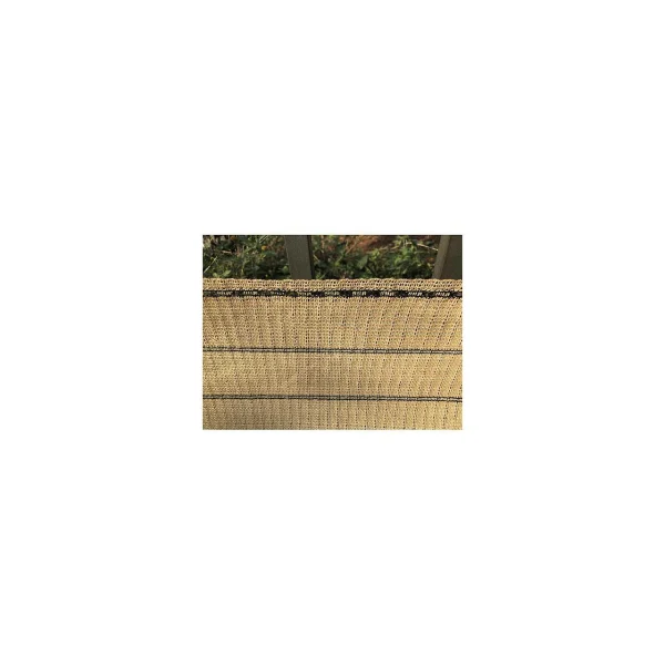 Paravan pentru balcon, terasa, gard, bej, 185 g/m2, UV, 5x1 m