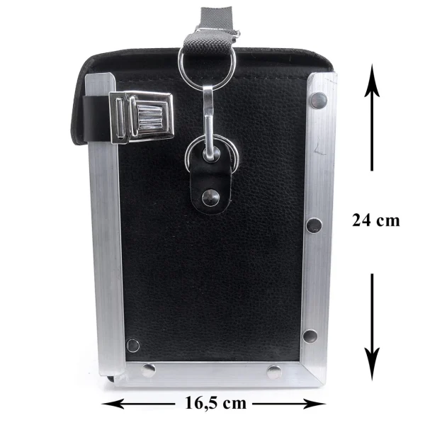 Trusa 14 scule pentru electrician 1000V + geanta din piele transport si depozitare, Richmann Exclusive