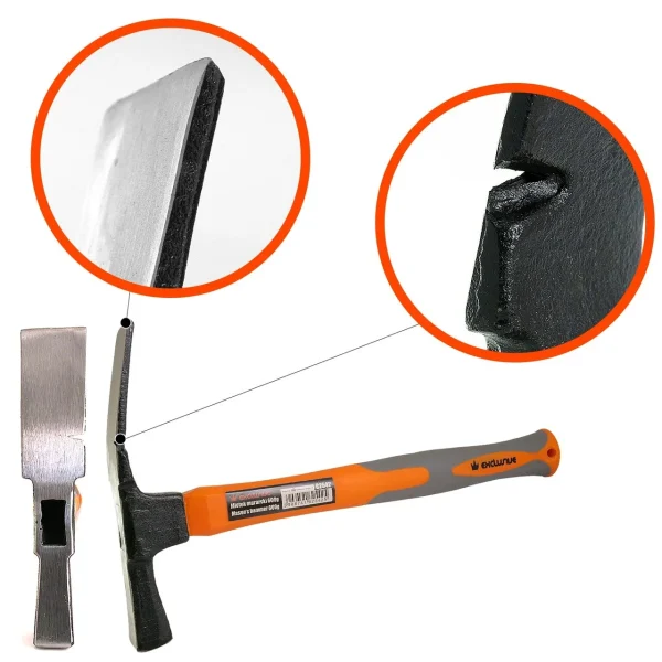 Ciocan zidar maner fibra ergonomic- 600g, Richmann Exclusive