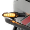Set 2 lampi Semnalizare Moto SECVENTIALA, cu 2 functii, pozitie si semnalizare, 12V