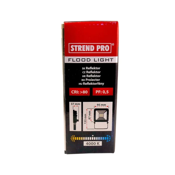 Proiector lucru, LED, 10 W, 800 lm, IP65, Strend Pro