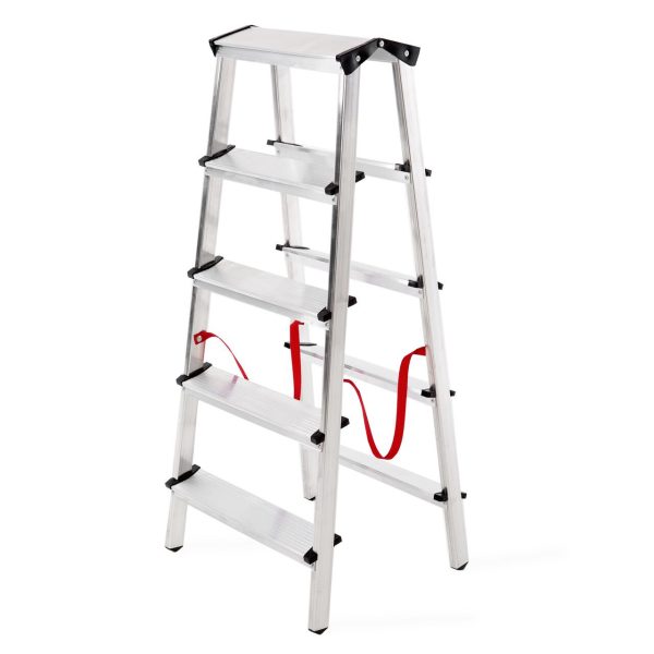 Scara aluminiu, Master, 2 tronsoane, 5 trepte, max 125 kg, 1.14 m