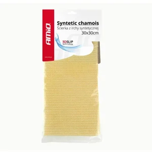 Laveta sintetica imitatie piele caprioara 3D SLIP 30x30 cm