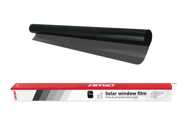 Folie fumurie pentru geamuri Mega Dark Black 0.5 x 3m (1%)