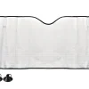 Parasolar parbriz argintiu din spuma EPE 145x70 cm