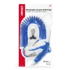 Set de suflat cu pistol, furtun spiralat, cuplaje, 10ATM