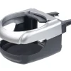 Suport auto universal pentru pahare, montaj in grila de ventilatie, culoare argintiu, DH-04