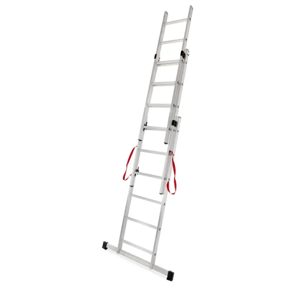 Scara aluminiu, Master, 3 tronsoane, 6 trepte, max 150 kg, 1.69-3.45 m