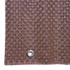 Paravan pentru balcon, terasa, gard, UV, 800 g/m2, maro, 3x0.9 m