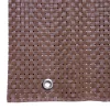 Paravan pentru balcon, terasa, gard, UV, 800 g/m2, maro, 3x0.9 m