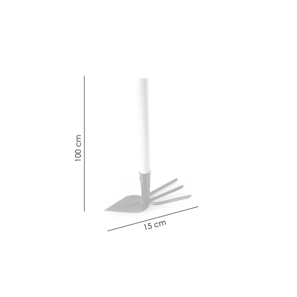 Sapaliga, ascutita, cu coada lemn, 3 dinti, 100 cm