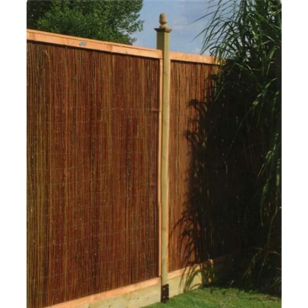 Gard gradina/paravan din rachita naturala, 5x1.5 m