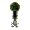 Planta artificiala, arbust, forma sferica, buxus, diametru 39 cm