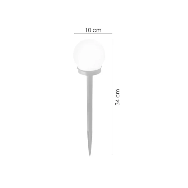 Lampa solara pentru gradina, LED, 10x34 cm, Birdun