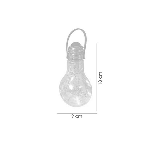 Lampa pentru gradina, tip bec, LED, set 24 buc, 1xAA, 9x18 cm, Stella