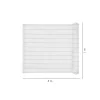 Paravan pentru balcon, terasa, gard, bej, 185 g/m2, UV, 5x1 m