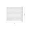 Paravan pentru balcon, terasa, gard, bej, 185 g/m2, UV, 5x1.5 m