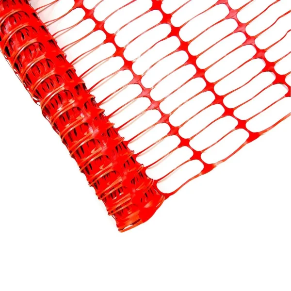 Plasa de siguranta din plastic, portocaliu, UV, HDPE, 30x1 m