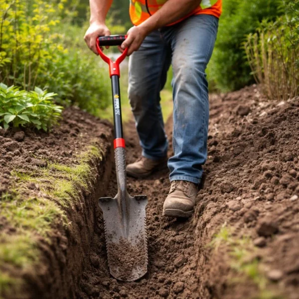 Harlet, cazma, ingust, maner fibra sticla, 115 cm, Strend Pro