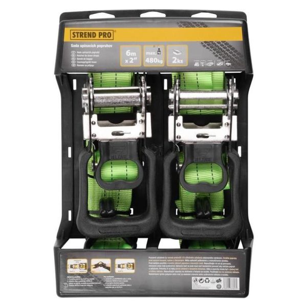 Chinga ancorare, 50 mm x 6 m, set 2 buc, max 480 kg