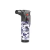 Bricheta/arzator pe gaz, reincarcabila, aprindere piezo, model camuflaj, 7.5x4.5x12 cm, Strend Pro