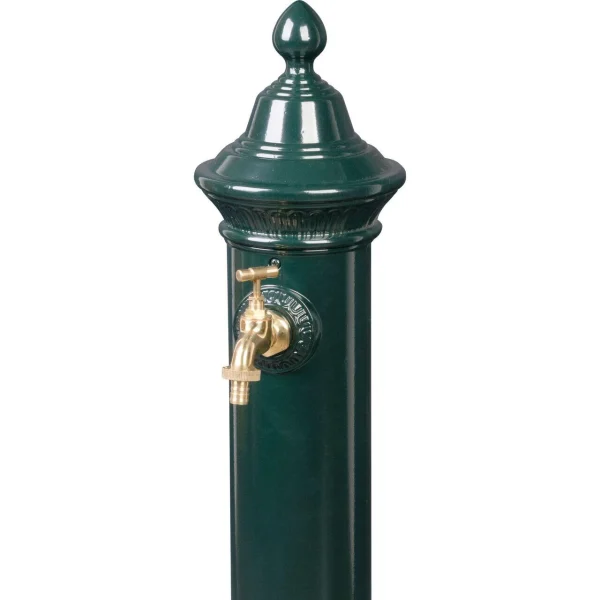 Masca robinet de gradina, aluminiu, verde, 29x25x74 cm, Strend Pro