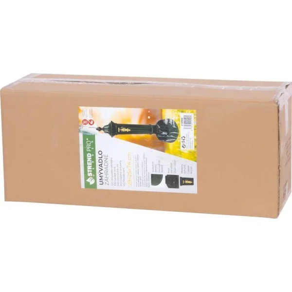 Masca robinet de gradina, aluminiu, verde, 29x25x74 cm, Strend Pro