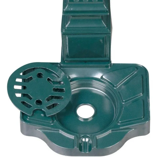 Masca robinet de gradina, verde, aluminiu, 33x29x82 cm, Strend Pro