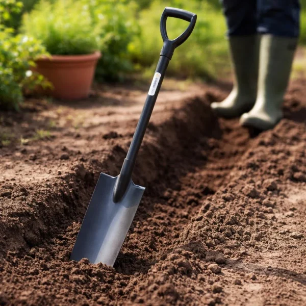 Harlet, cazma, ingust, cu coada metal, 115 cm