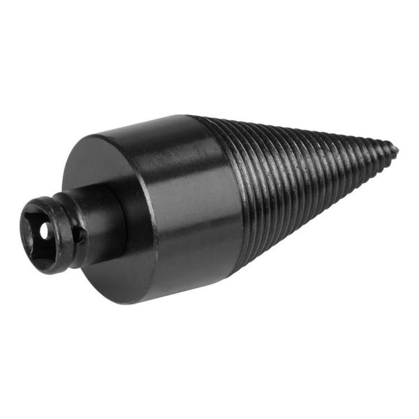 Con despicator lemn pentru bormasina, Strend Pro, cu 3 adaptoare, SDS PLUS, HEX 1/2", 50 mm