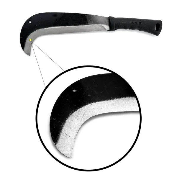 Maceta, otel, maner plastic, 35 cm