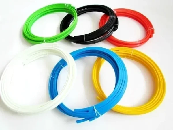 Set protectie jante, calitate Premium, 4 inele din plastic, culoare ALBASTRU