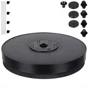 Decoratiune gradina tip fantana arteziana cu lumini LED