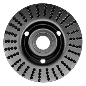 Disc circular slefuit, modelat, raspel, pentru lemn, plastic, cauciuc, beton celular, 125x22.2 mm, Dedra