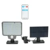 Lampa solara de perete, LED 8 W, panou extern, 2000 mAh, 3 moduri, IP65, Breckner Germany