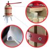 Teasc, presa, pentru zdrobit struguri, fructe, 6 L, 27x56 cm