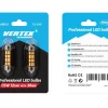 Set becuri auto cu LED CANBUS sofit compatibil C5W 12 SMD 36mm Alb 12/24V, destinat competitiilor auto sau off-road