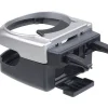 Suport auto universal pentru pahare, montaj in grila de ventilatie, culoare argintiu, DH-04