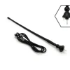 Antena radio auto universala 34cm cu adaptor 5mm ANT02