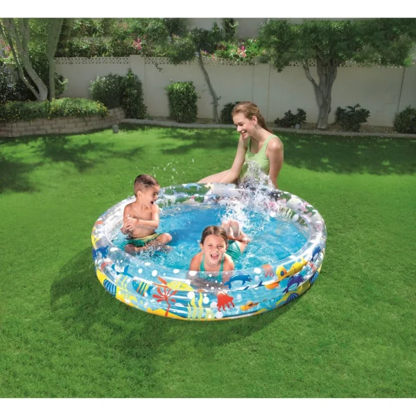 Piscina gonflabila pentru copii, rotunda, 152x30 cm, Bestway