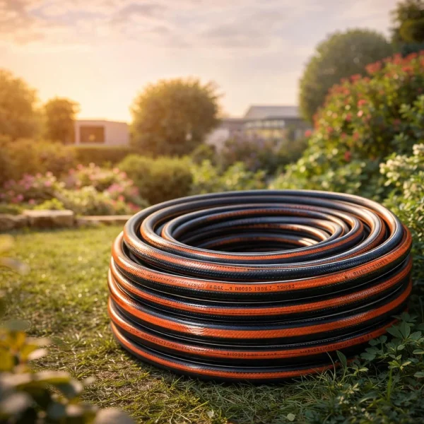 Furtun de gradina, 4 straturi, flexibil, ranforsat, 3/4", 25 m, Richmann Exclusive