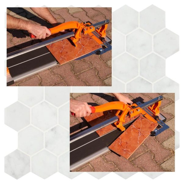 Masina de taiat gresie si faianta, aparat profesional, dispozitiv cu rulmenti, 60 cm, Richmann Exclusive