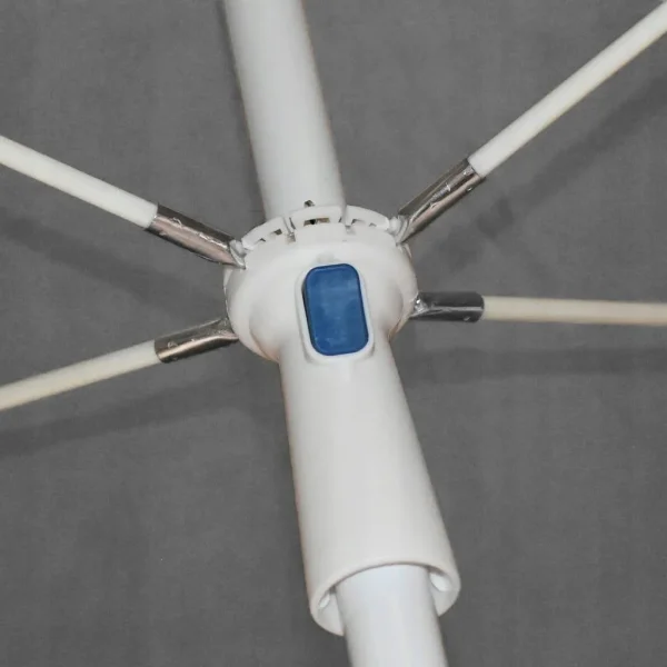 Umbrela balcon/terasa, Jumi, cu manivela, antracit, 220x130x240 cm