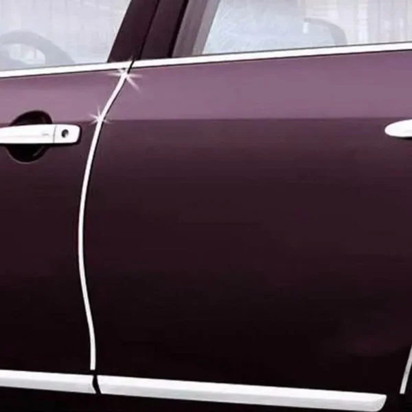 Rola Ornament Auto de tip "U" pentru muchii sau grila ventilatie, 15m liniari, culoare Crom SILVER