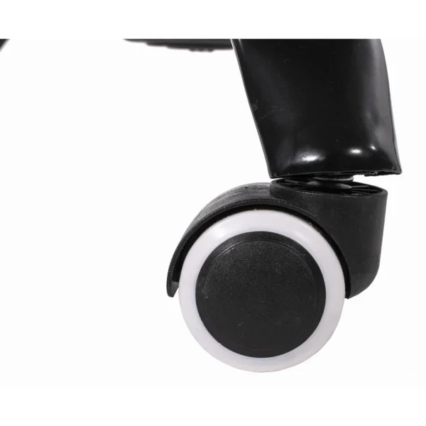 Scaun de birou, Artool, Avola, rotativ, piele ecologica, negru, 47.5x55.5x84.5 cm