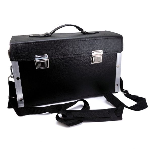 Trusa 14 scule pentru electrician 1000V + geanta din piele transport si depozitare, Richmann Exclusive