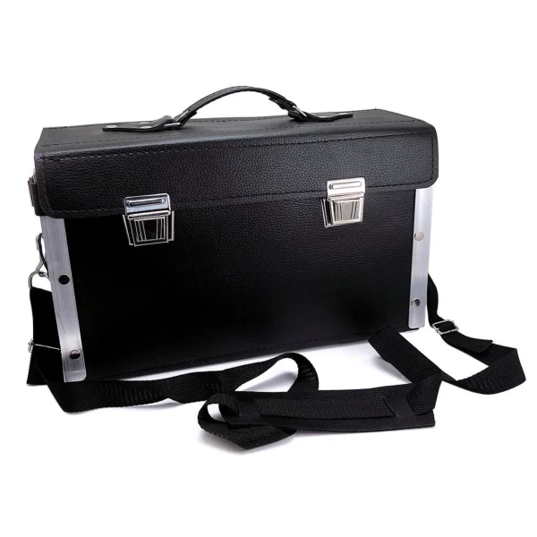 Trusa 14 scule pentru electrician 1000V + geanta din piele transport si depozitare, Richmann Exclusive