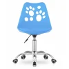 Scaun de birou, Artool, Print, rotativ, PP, albastru, 50x57x93.5 cm