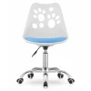 Scaun de birou, Artool, Print, rotativ, PP, alb si albastru, 50x57x93.5 cm