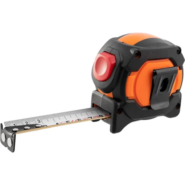 Ruleta magnetica cu autostop 3 m x 16 mm, dublu inscriptionata, Richmann Exclusive